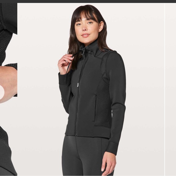 lululemon athletica Jackets & Blazers - Lululemon Hot Mesh Jacket
Black
